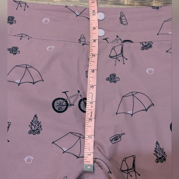 Wild Rye Women's Ruby Mountain Bike Shorts Camp Mauve Size 14 - Picture 11 of 14